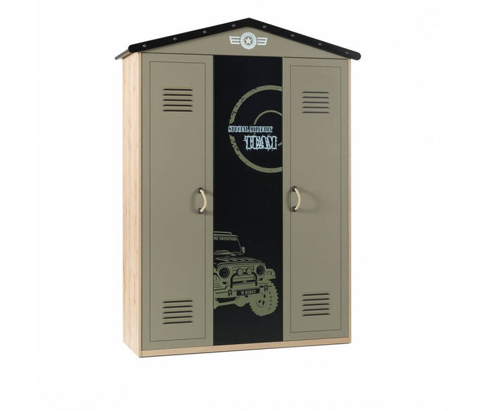 Kupa CAMP Kleiderschrank 3-türig