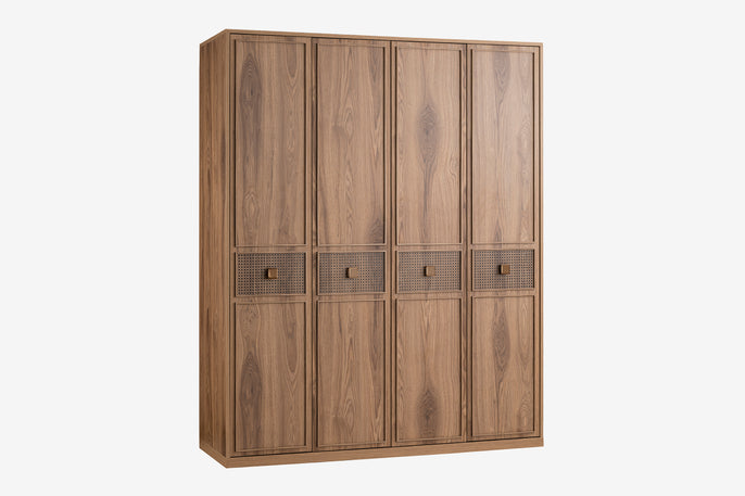 Kupa TRIO Kleiderschrank 4-türig