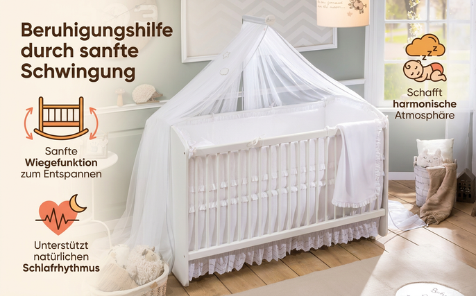 Cilek SWINGING Babybett, 70x130 cm