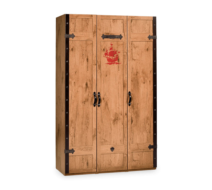 Cilek PIRATE Kleiderschrank 3-türig