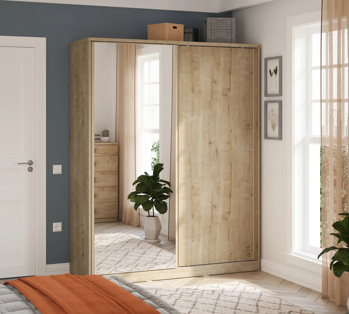 Cilek MOCHA Schwebetürenschrank mit Spiegel