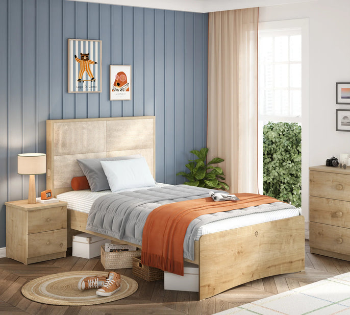 Cilek MOCHA Kinderbett mit gepolstertem Kopfteil, 2 Größen