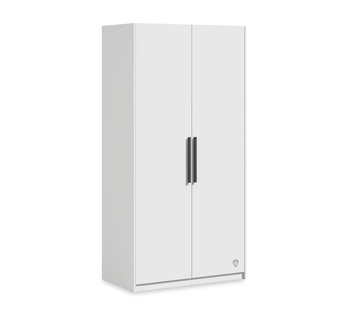Cilek WHITE Kleiderschrank, 2-trg
