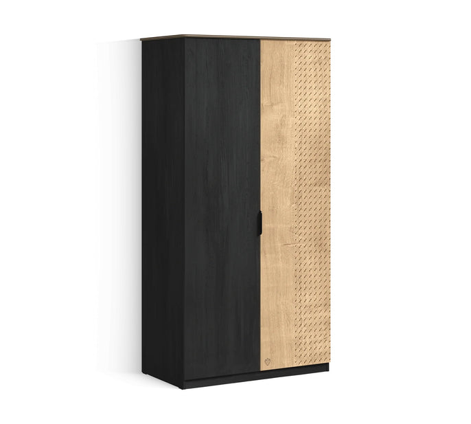Cilek BLACK Kleiderschrank, 2-trg