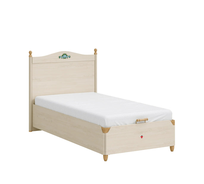 FLORA (NEW) BED WITH BASE (100x200 cm)