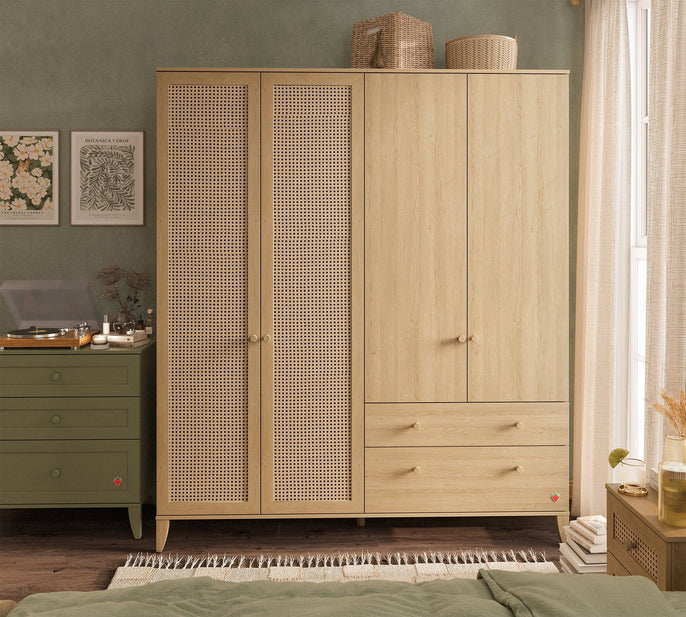 Cilek LOOF Kleiderschrank, 4-trg.