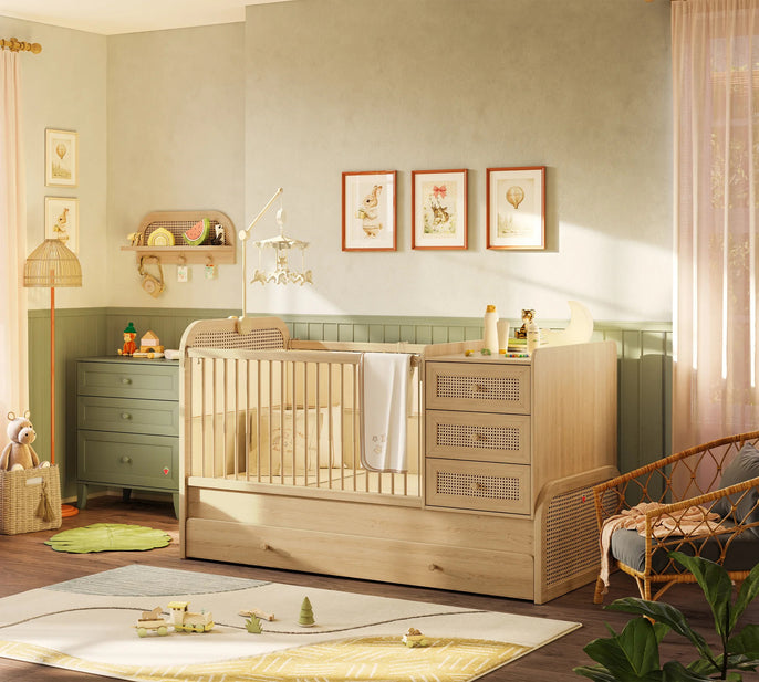 babybett umbaubar zum kinderbett