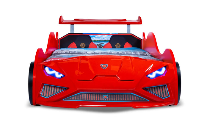 Autobett Lambo mit Spoiler - Kinder Komfort