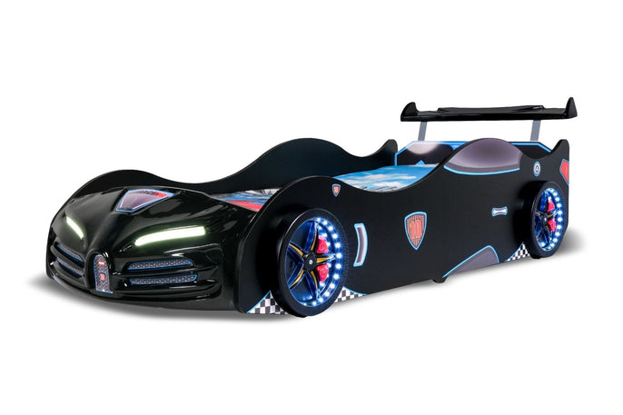 Autobett Racing mit Spoiler - Kinder Komfort