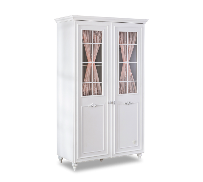 Cilek ROMANTICA Kleiderschrank mit Fenstertüren