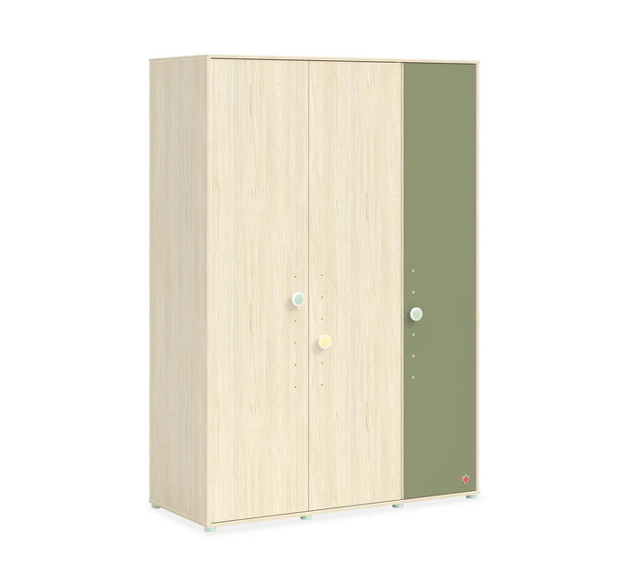 Cilek MONTE natur Kleiderschrank, 3-trg