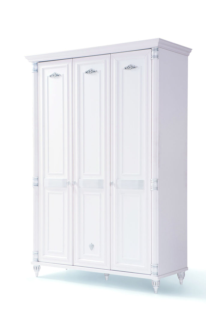 Cilek ROMANTIC Kleiderschrank, 3-türig