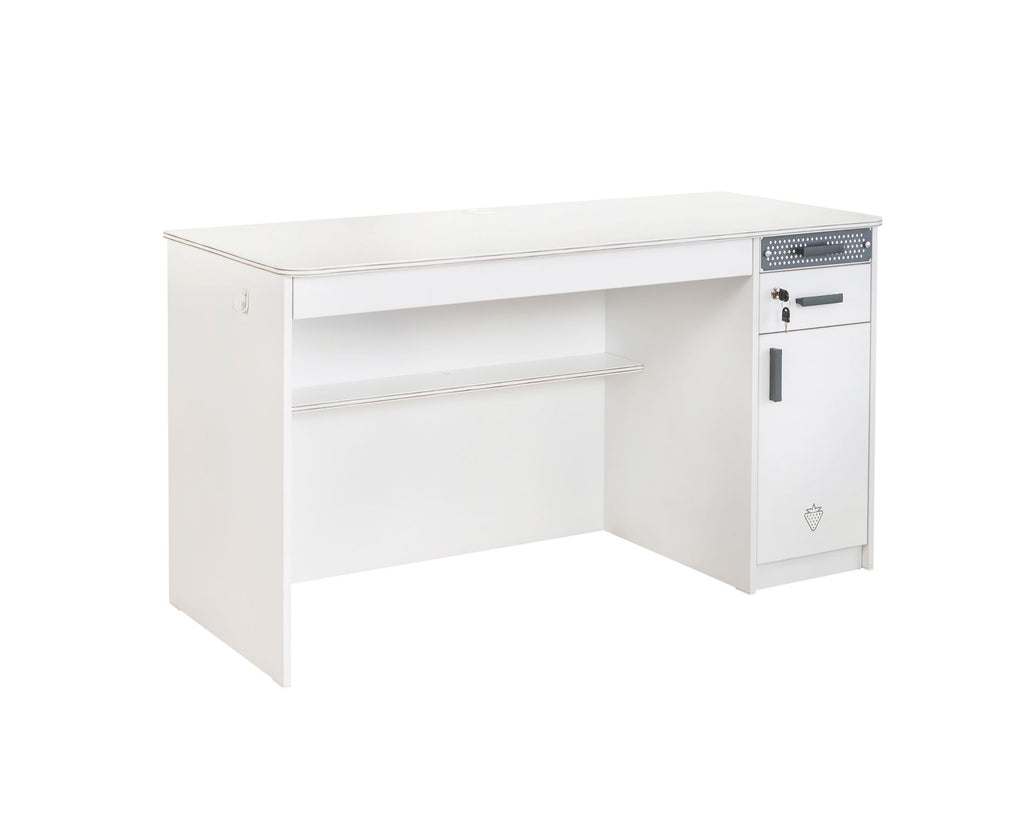 Schreibtisch  White Breit