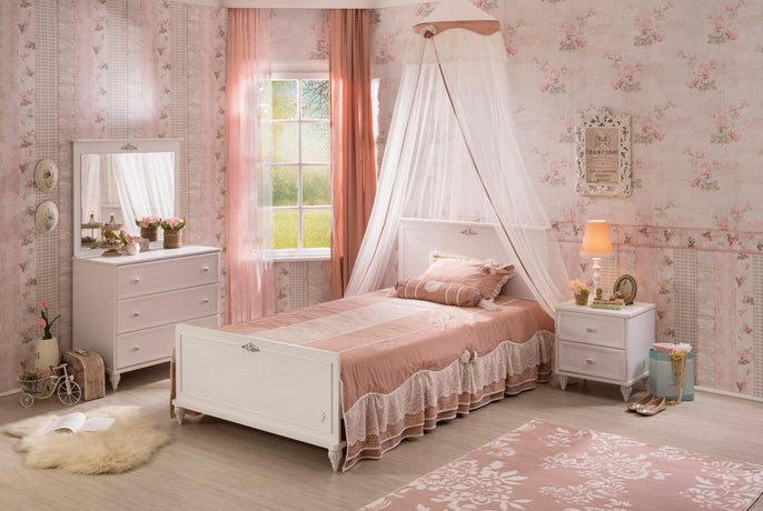 KINDERZIMMER ROMANTICA SET 4-TLG I